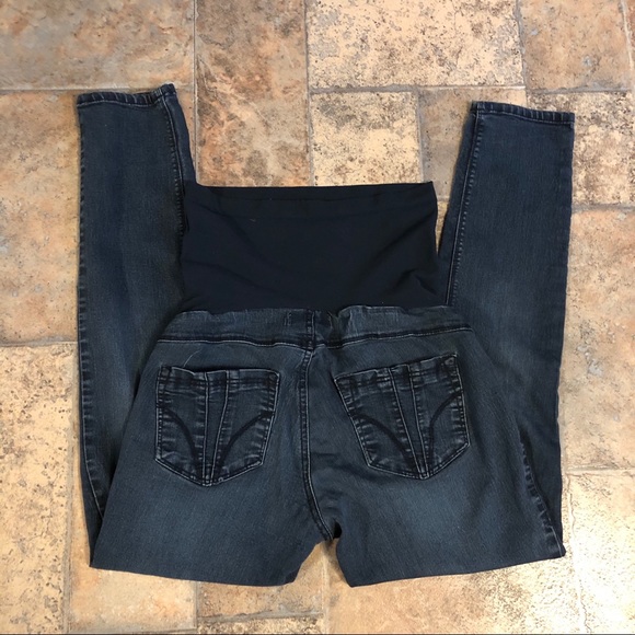 😎 3/$10 Maternity Jeans size petite small - Picture 5 of 5